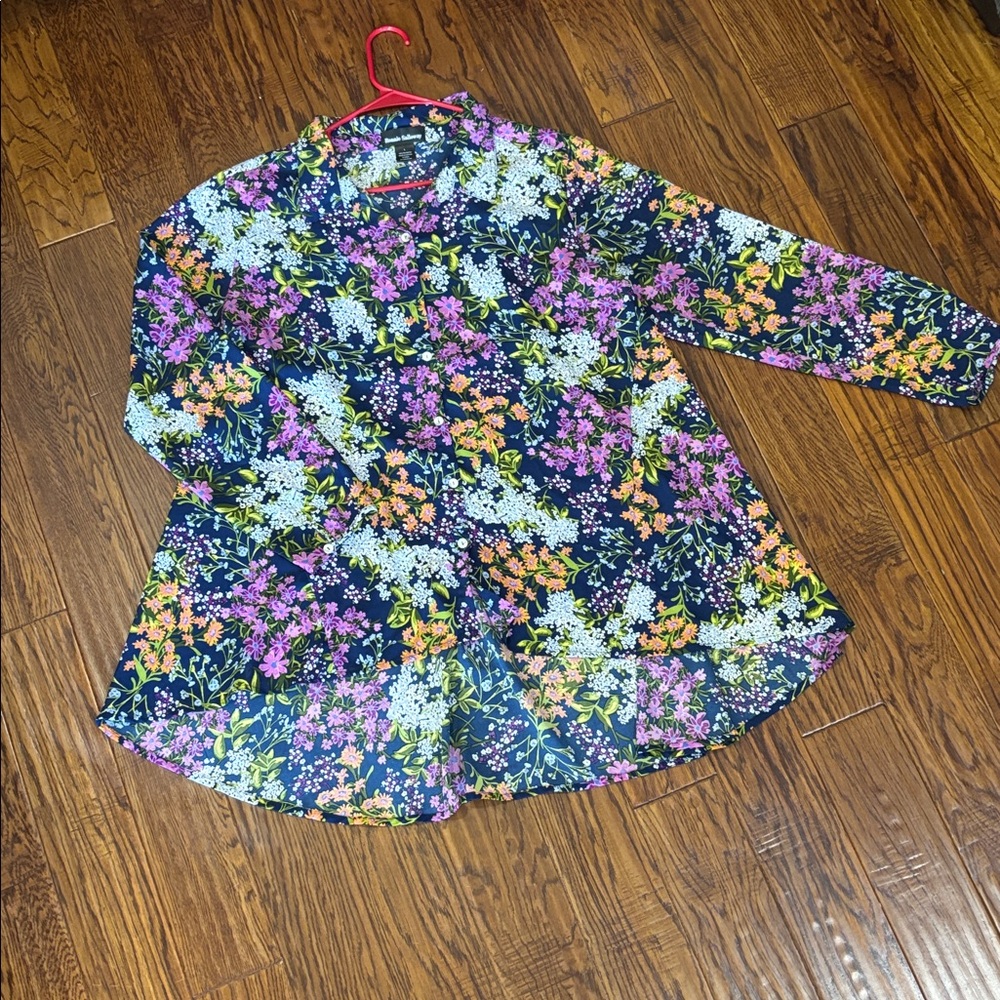 Floral Long Sleeve Blouse